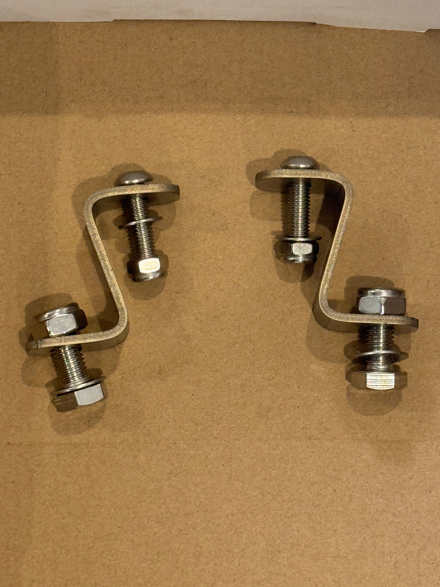 Z Brackets (pair) - 316 Stainless Steel