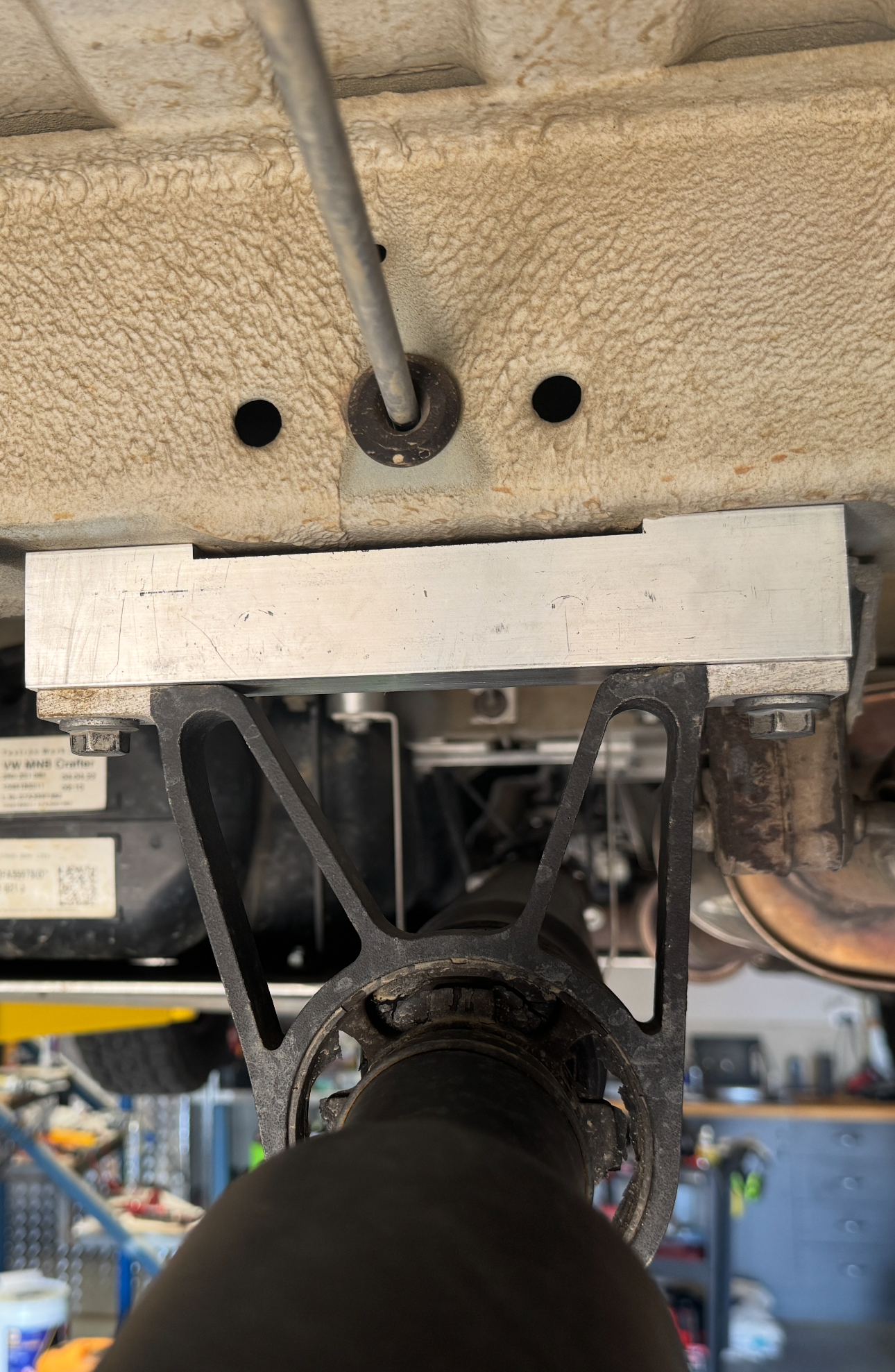 Spacer Kit - shaft alignment kit for VW Crafter